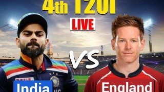 LIVE India vs England 4th T20I Live Cricket Score Ahmedabad: With Series at Stake, Kohli And Co. Will Look to Negate Toss Factor